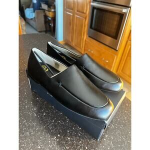 L.B. Evans Duke Opera Slip On Mens Black Casual Slippers Size 2751 NEW!!